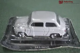 Машинка коллекционная "ЗАЗ 965 А". Деагостини. Deagostini. Автолегенды. 1:43. Блистер.