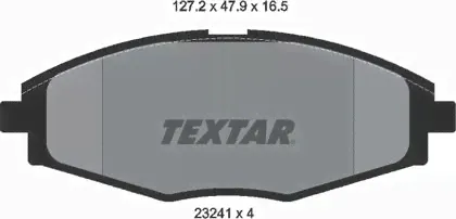 Тормозные колодки Textar передние для ЗАЗ Sens 2004-2009. Артикул 2324102