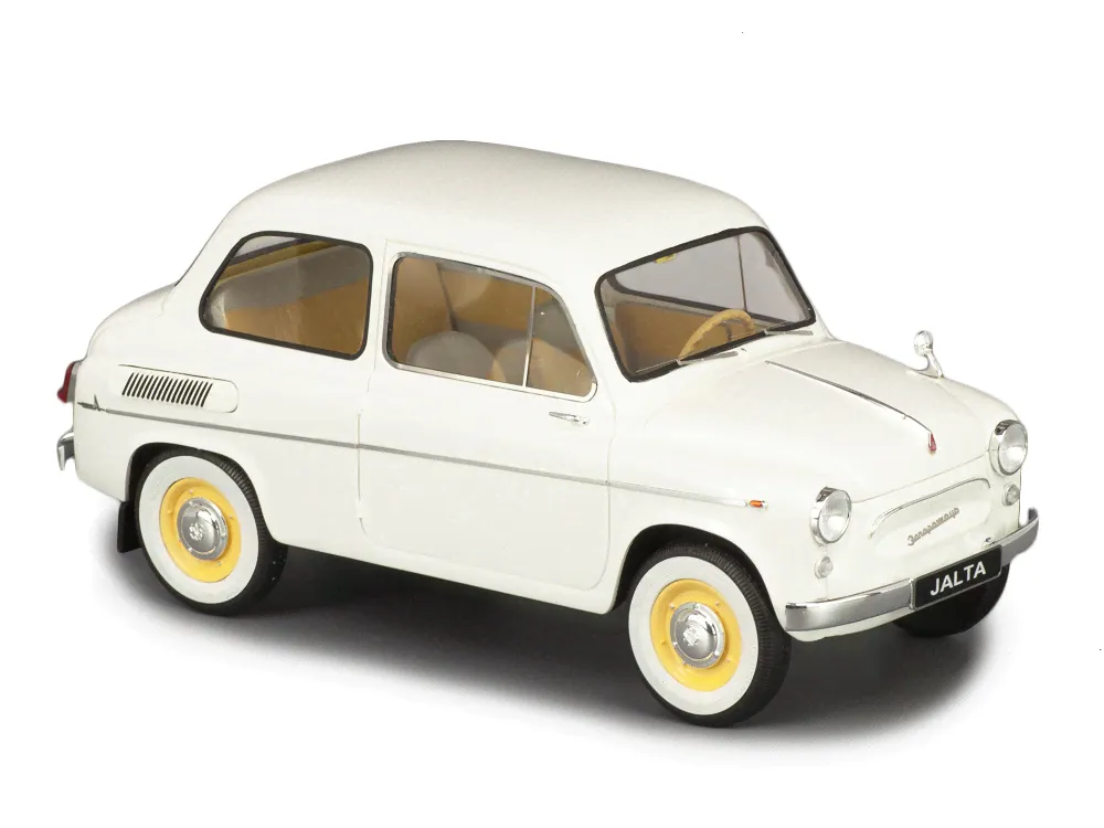 Масштабная модель Набор ЗАЗ 965АЕ Ялта 1965 белый + Москвич 400-420М 1954 темно-синий лучшая цена!