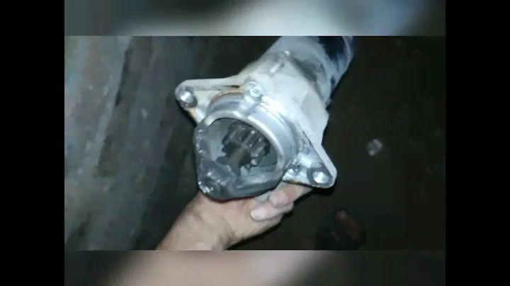 Как снять стартер с Део Ланос 1.5 Daewoo Lanos 1.5