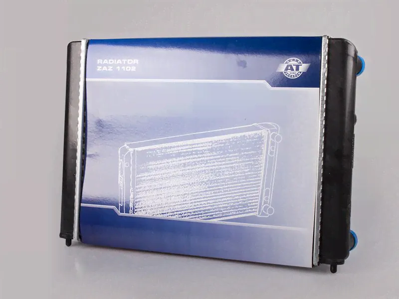 Радиатор охлаждения AT, арт. AT 1012-102RA для ЗАЗ 1102 (Таврия) 82--0