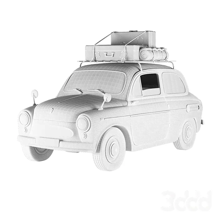 ЗАЗ 965 - Транспорт - 3D модель-0