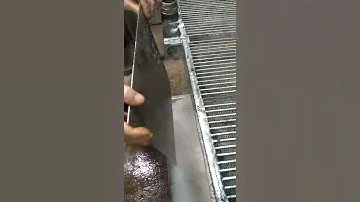 Промывка масляного радиатора компрессорной станции