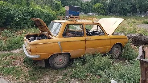 ЗАЗ-968 генератор заработал, ретро реле с копейки подошло