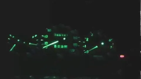 На  СЕНС установка панели с тахометром с ланоса видео урок