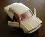 ЗАЗ 966. ЗАЗ. Ушастый. Запорожец. 1:43. СССР. Автомобиль. Модель. Артикульный. Завод Прогресс.