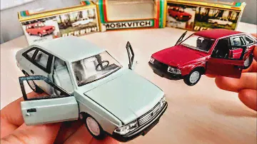 " Советский Саратов"  Москвич "АЗЛК" 2141   модель 1:43