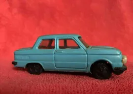 Машинка заз 968М игрушка СССР колкий пластик