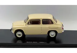 Масштабная модель ЗАЗ-965 1964 г. слоновая кость 1:43
