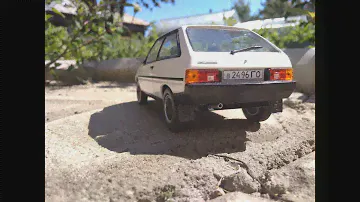 ЗАЗ 1102 "Таврия" в масштабе 1/24 от производителя Hachette + поздравление с Новым Годом.
