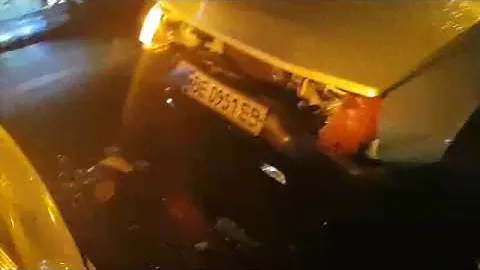 0512: из-за пьяного мужчины "Таврия" влетела в полицейский автомобиль
