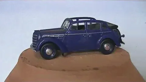 Москвич 400 Обзор на модель Автолегенды  DeAgostini