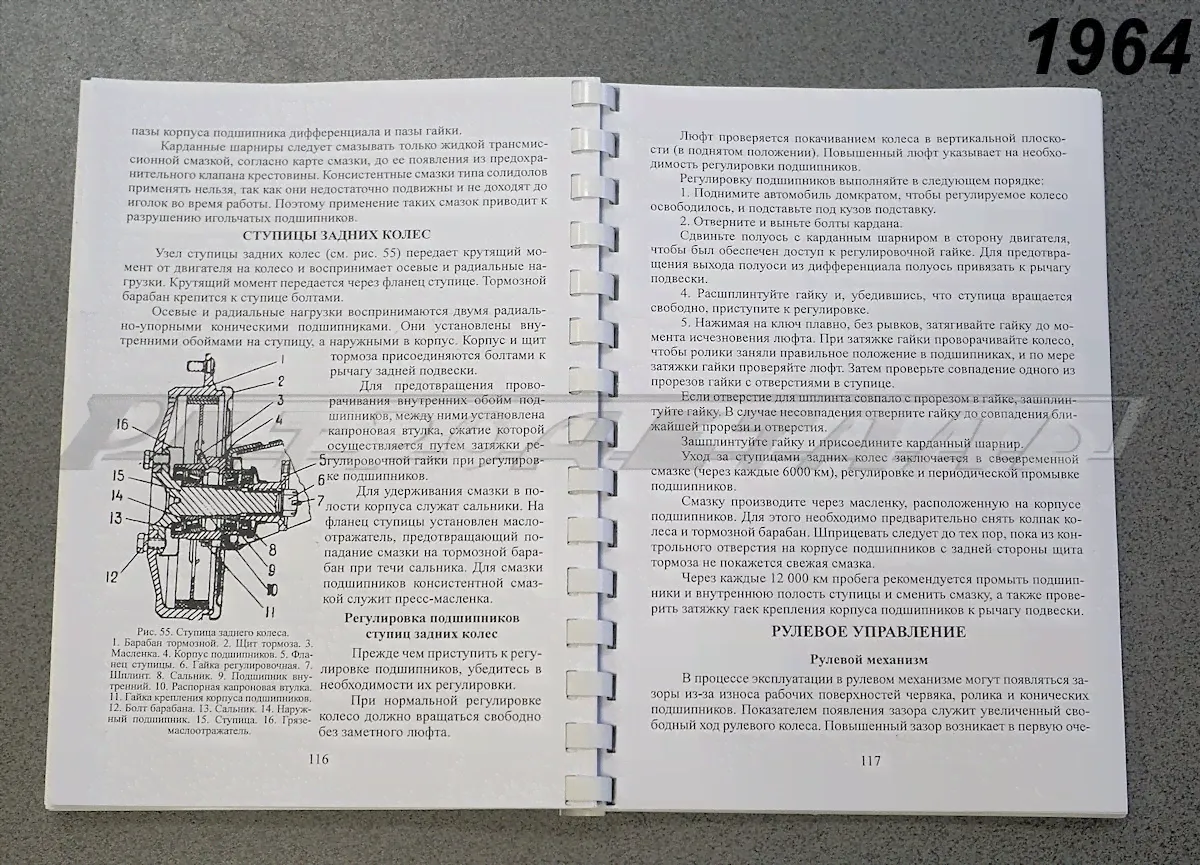 Заводские инструкции для ЗАЗ-965А, ЗАЗ-965АБ, 1964-3