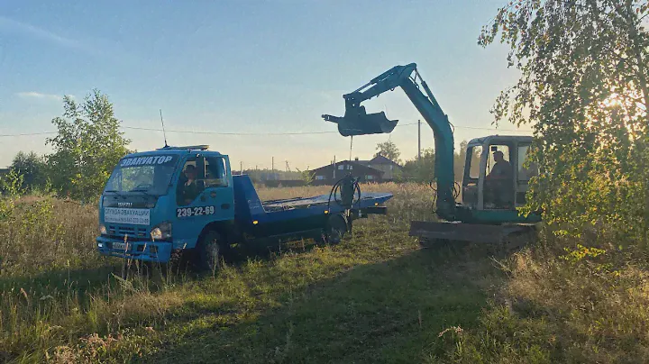 Замена штанги толкателя клапана впуска на двигателе Komatsu/Yanmar 4D842b