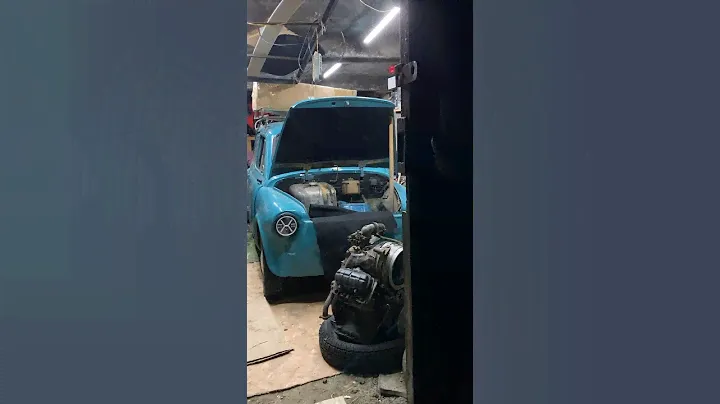 Заехал повидаться с другом #зазанутый #заз #запорожец #заз965 #горбатый #bromotor #бромотор
