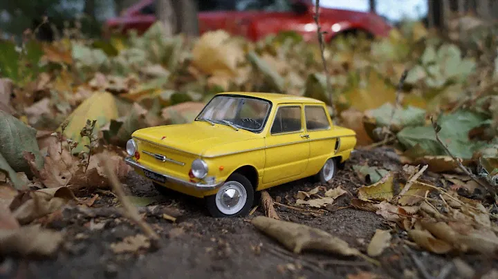 Отрывок тест-драйва RC ЗАЗ 968а в масштабе 1/24