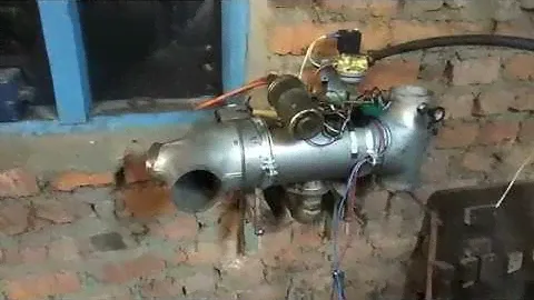 Печка ЗАЗ в гараж на газу