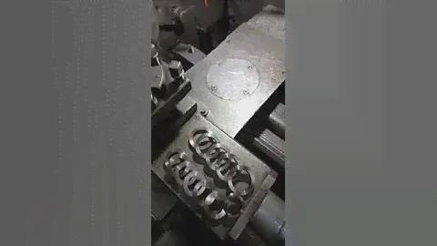 Изготовление седла клапана из металлокерамической заготовки.