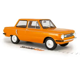 Масштабная модель ЗАЗ-966 Запорожецъ 1966 оранжевый лучшая цена!