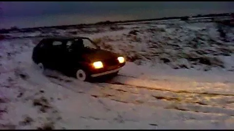 Таврия  зимний Дрифт 04.12.2012