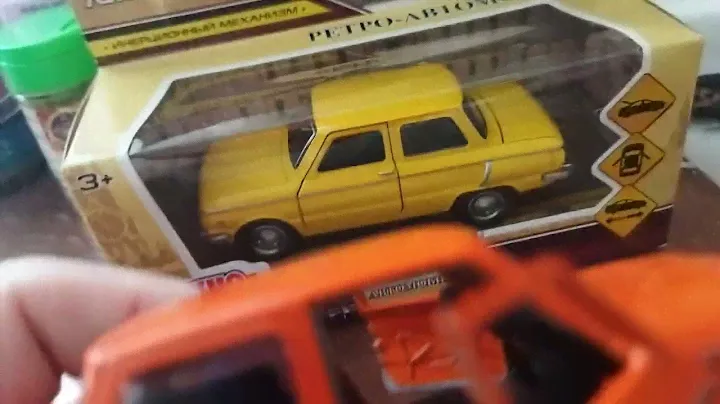 Модель автомобиля ЗАЗ968 Запорожец 1/32 Технопарк. НОВИНКА!!!