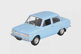 🛍 ZAZ 966 (USSR RUSSIAN) BLUE | ЗАЗ 966 ЗАПОРОЖЕЦ АВТОЛЕГЕНДЫ СССР 36 ГОЛУБОЙ