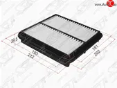 Фильтр воздушный двигателя SAT (212/193х202/181х39.4 mm) Chevrolet Lanos ( T100, T150, седан) (1997-2017), Daewoo Sense Т100 (1997-2008), ЗАЗ Chance ( седан, хэтчбэк) (2009-2017), ЗАЗ Sens ( седан, хэ