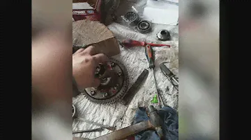 Снятие КПП део сенс, замена подшипников кпп сенс, розборка кпп сенс, замана сальников кпп сенс