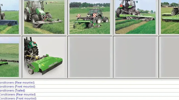 Каталог для поиска оригинальных запчастей на спецтехнику Deutz-Fahr
