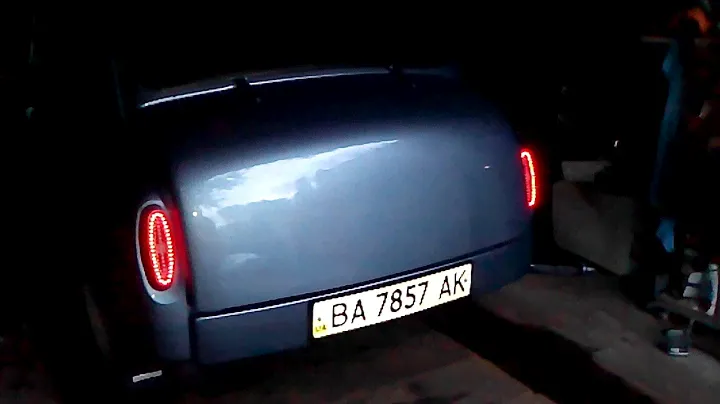 задняя оптика заз 965